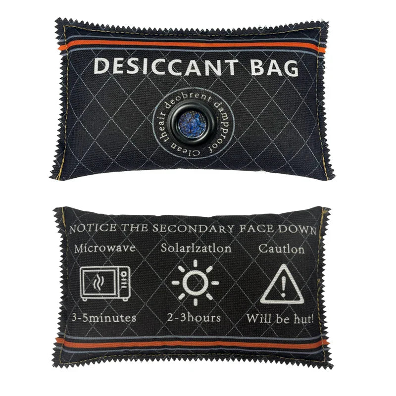 Car & Home Dehumidifier Bag – Reusable Silica Gel Moisture Absorber for Wardrobe, Shoes, Cabinets