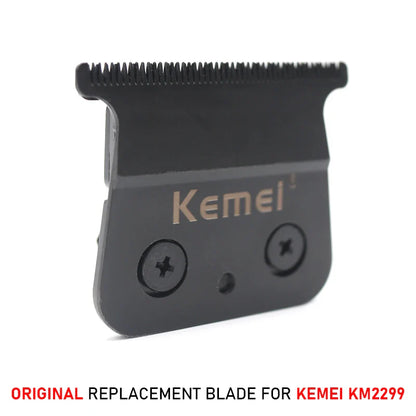 Original Replacement Blade for Kemei KM-2299 Clipper - Professional Hair Trimmer Cutting Knife Head, Parts & Accessories