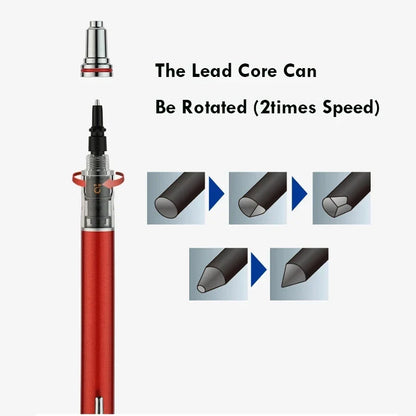Japan UNI KURA TOGA Mechanical Pencil 0.5mm: Automatic Rotation Drawing - M5-559 Special Pencil for Cute School Supplies
