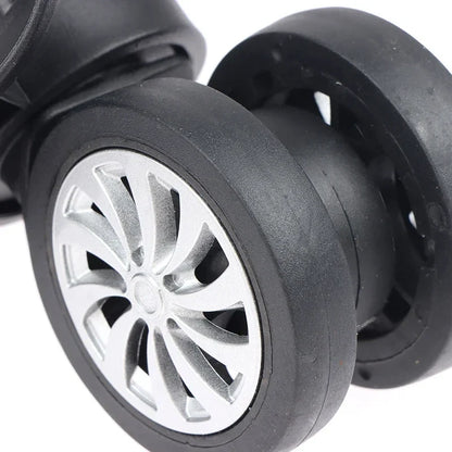 Universal 360° Swivel Suitcase Wheels — Replacement Trolley Luggage Wheels