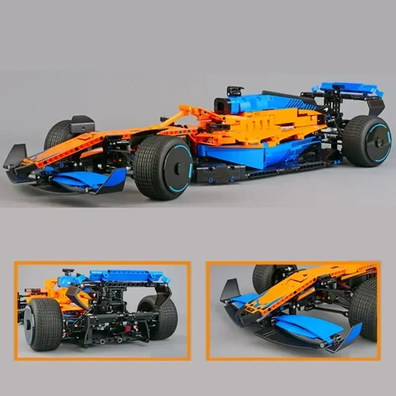 F1 Technical W14 Formula 1:8 Racing Car – 1432PCS City Speed Building Blocks, Compatible with 42141, Sports Vehicle Model Assembly Toy