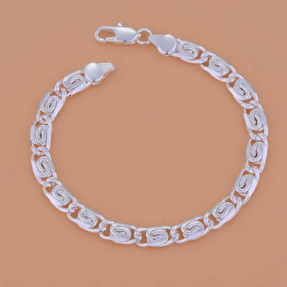 925 Sterling Silver Bead Bracelet – High-Quality Romantic Chain for Women, Fashion Jewelry Gift for Engagement, Party & Wedding