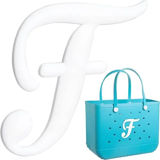 Alphabet Letter Charms for Bogg Bag – Decorative Accessories Inserts for Beach Bag