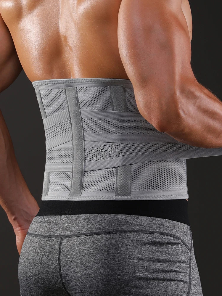 Adjustable Breathable Waist Trainer Belt - Supportive Waist Support for Men and Women