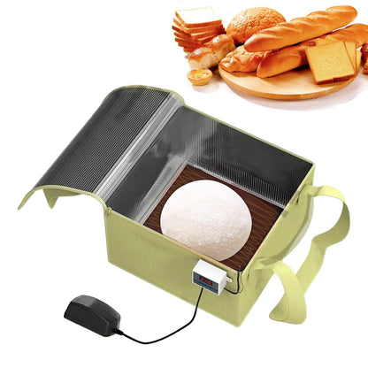 Temperature Controlled Bread Warming Box – Automatic Shut-Off Dough Proofer Fermentation Bag for Home Baking & Proofing Equipment