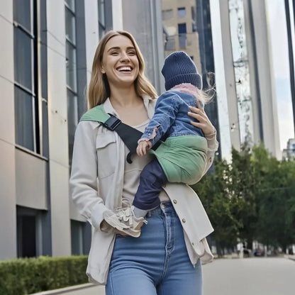Ergonomic Baby Carrier Wrap - Multifunctional Ring Sling for Newborns & Toddlers