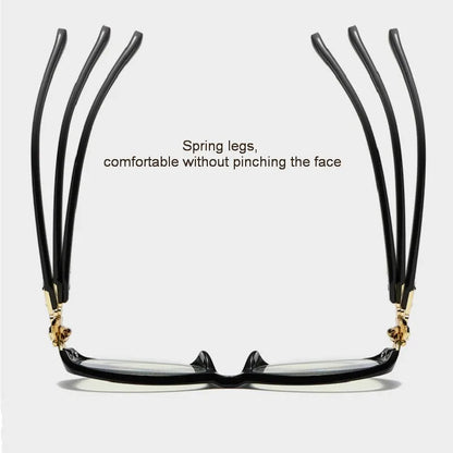 Women's Fox Anti-Blue Light Reading Glasses – Fashion Presbyopic Eyewear +1.0 to +4.0 Computer Prescription Glasses