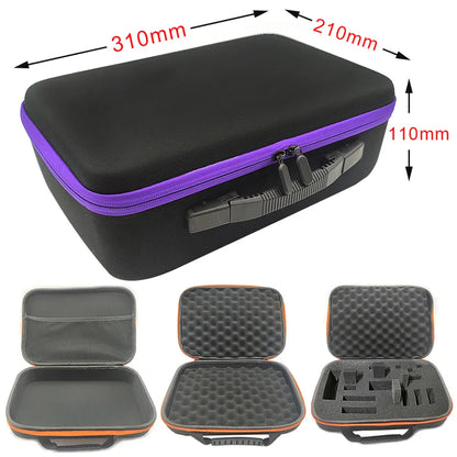 DIY Foam Hard Carry Case Storage Bag – Shockproof Travel Zipper Organizer for Camera & Outdoor Tool Accessories