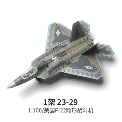 Military Building Blocks Set - F22 Fighter Jet M1A2 Tank & Helicopter Model Toys for Boys Christmas Gifts