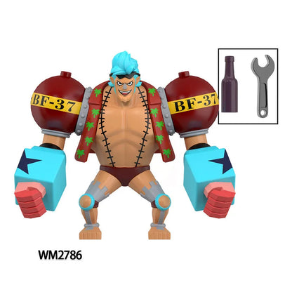 Anime Snow Monster Franky Eagle Eye Building Blocks – DY640 DY641 WM2786 Assemble Toy for Kids
