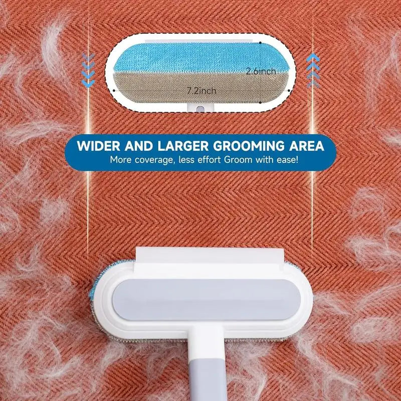 Reusable Pet Hair Remover – Washable Plush Cleaner for Dogs & Cats, Suitable for Furniture, Home & Outdoor Use