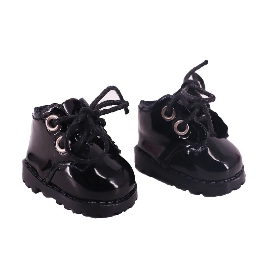 3.8cm Canvas Martin Boots for 17cm Labubu Kpop Dolls | Plush Doll Shoes Accessories & Holiday Gift