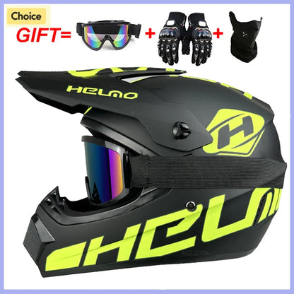 Full Face Off-Road Motorcycle Helmet – Downhill AM DH Cross Motocross Capacete Casco   2/2