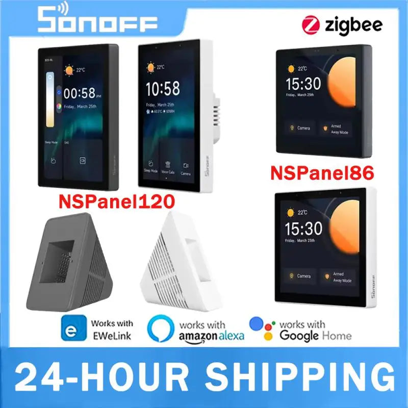 SONOFF NSPanel Pro Smart Home Control Panel – Thermostat, Power Monitor & DIY Switch Module, Compatible with All Sonoff Devices