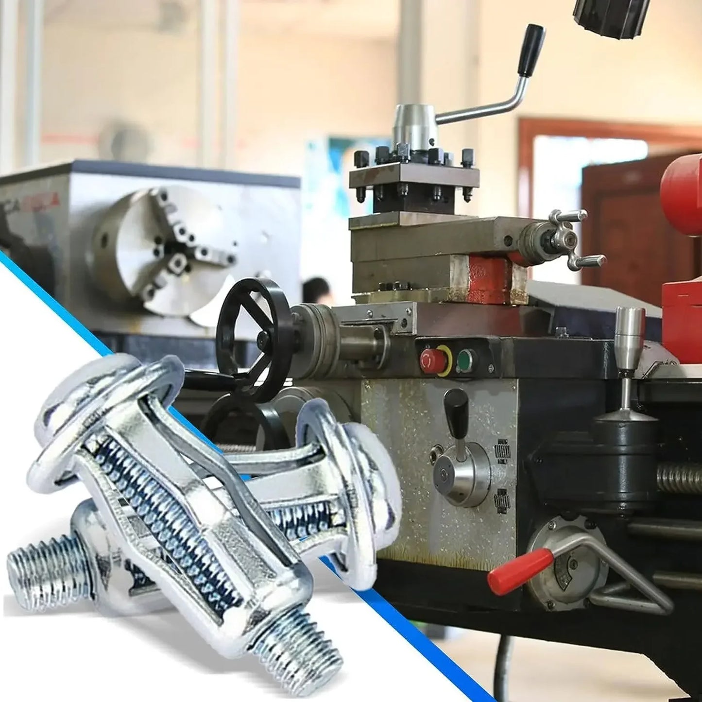 Petal Screw Jack Nuts & Expansion Plugs – Curtain Clamp, Rivet Lock Bolt, and Wall Fasteners
