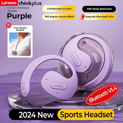 MINISO X15Pro AI Translator Earbuds — Bluetooth Wireless Sports Headphones, Waterproof HD Call Earphones with Mic