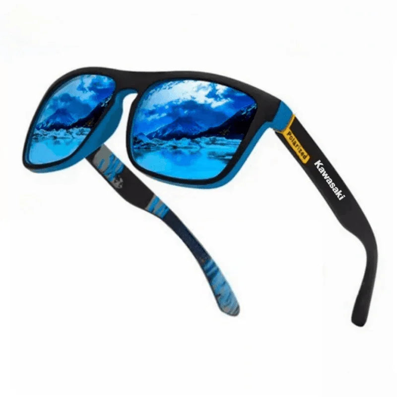 Kawasaki Polarized Fishing Sunglasses – Men & Women Outdoor Sport, Driving Eyewear with UV400 Protection