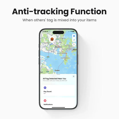 UGREEN SmartTrack Link — Security Smart Tag Bluetooth GPS Tracker for Apple Find My, Earbuds, Luggage MFi Finder iOS