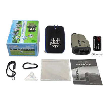 ARTBULL Golf Laser Rangefinder 1000M 650M Telescope - Flag-Lock Slope Pin Distance Meter - Perfect for Golfing & Hunting Monocular