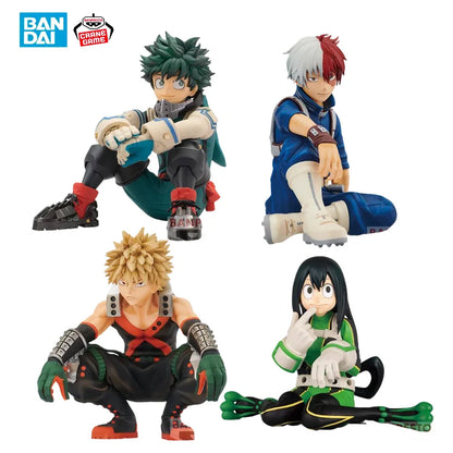My Hero Academia Anime Action Figure Set – Midoriya Izuku, Todoroki Shoto & Bakugo Katsuki Collectible Model Toys, Christmas Gift Edition
