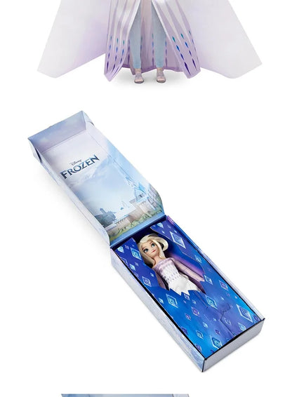 Disney Princess Frozen Elsa & Anna Classic Dolls – Anime Action Dress-Up Toy for Girls’ Gift