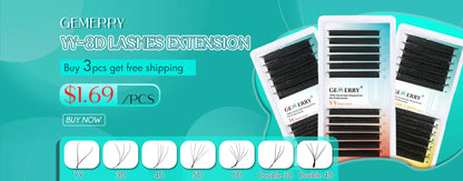 GEMERRY 10ml 2-in-1 Lash Bond & Seal Glue — Waterproof Long-Lasting Adhesive for DIY Cluster Eyelash Extensions