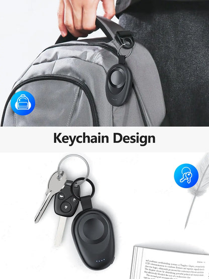 1400mAh Magnetic Keychain Power Bank — Portable Wireless Charger for Galaxy Watch 7/Ultra/6/6 Classic/5 Pro/4/3 & Active 2