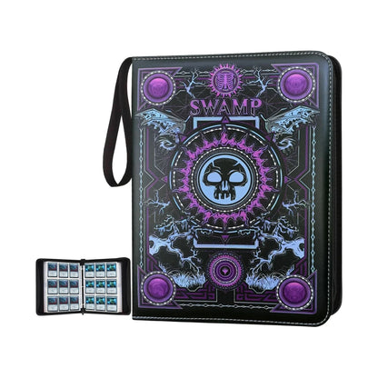 9-Pocket Card Binder with Sleeves — 900 Double-Sided Premium Collector Album for MTG, TCG & YuGiOh Cards