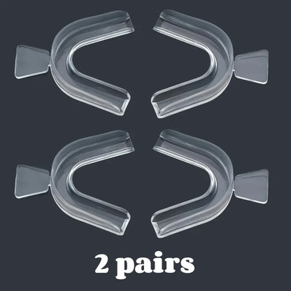 1-4 Pair Unisex Silicone Teeth Aligner – Invisible Dental Tray for Whitening, Straightening & Nighttime Care
