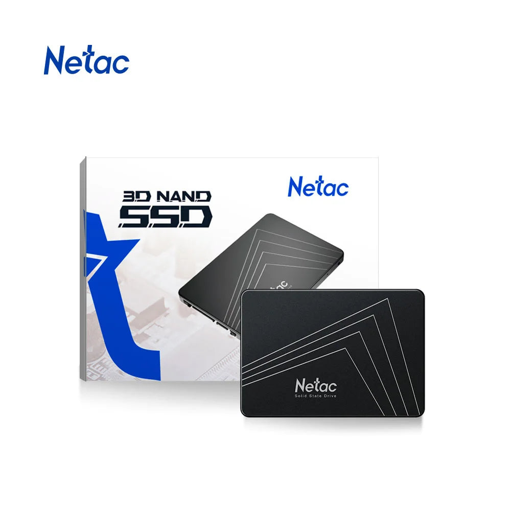 Netac SATA SSD Internal Solid State Drive – 128GB to 4TB HD SSD Disk for Laptops & PCs