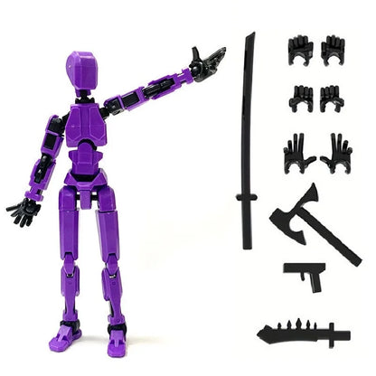 Titan 13 Action Figures – 3D Printed Multi-Jointed Movable Lucky 13 & Nova 13 Collectibles
