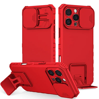 Slide Camera Protection Hard Case – Durable Plastic Phone Cover for iPhone 7 to 16 Series