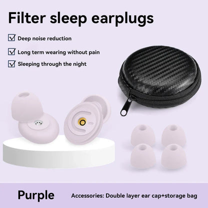 Soft Reusable Noise Reduction Earplugs – Hearing Protection for Concerts, Travel, Work & Sleep