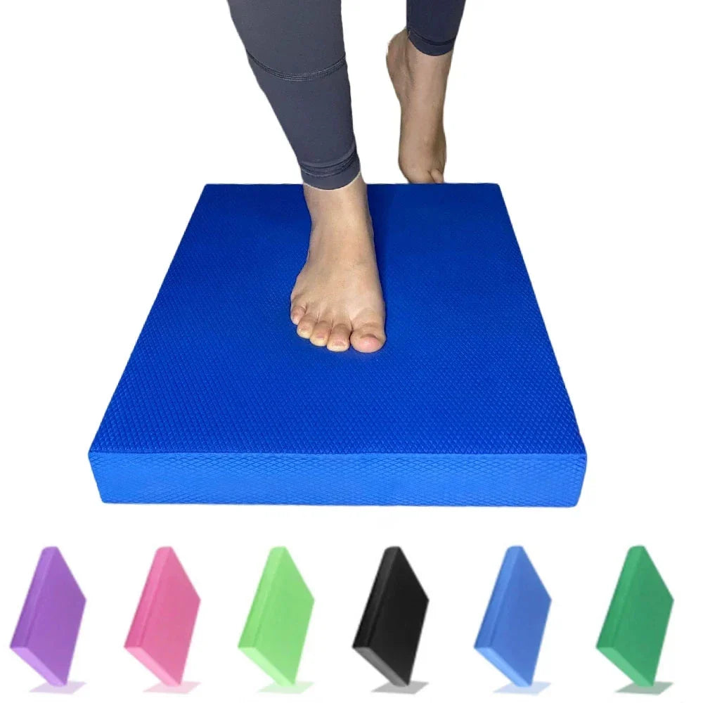 Yoga Mat & Soft Balance Pad – Non-Slip Foam Exercise Cushion, Pilates Balance Board for Fitness Training & Bodybuilding
