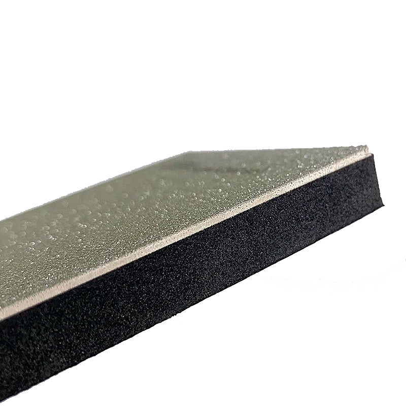 Thickened Non-Slip Diamond Knife Sharpener – 15° Kitchen Whetstone & Leather Polishing System