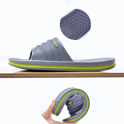 Men’s EVA Non-Slip Bathroom Slippers – Soft Comfortable Indoor Summer Home Slides