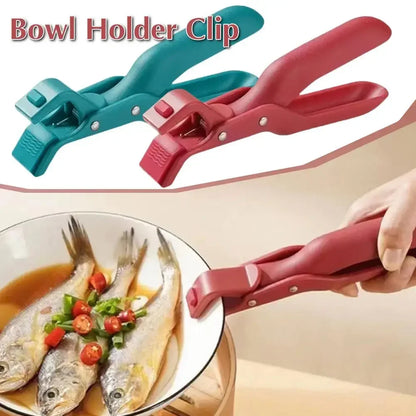 Silicone Anti-Scald Bowl Holder Clip – Multi-Purpose Kitchen Heat-Resistant Pot Grip Tool for Safe Handling, Model YM132