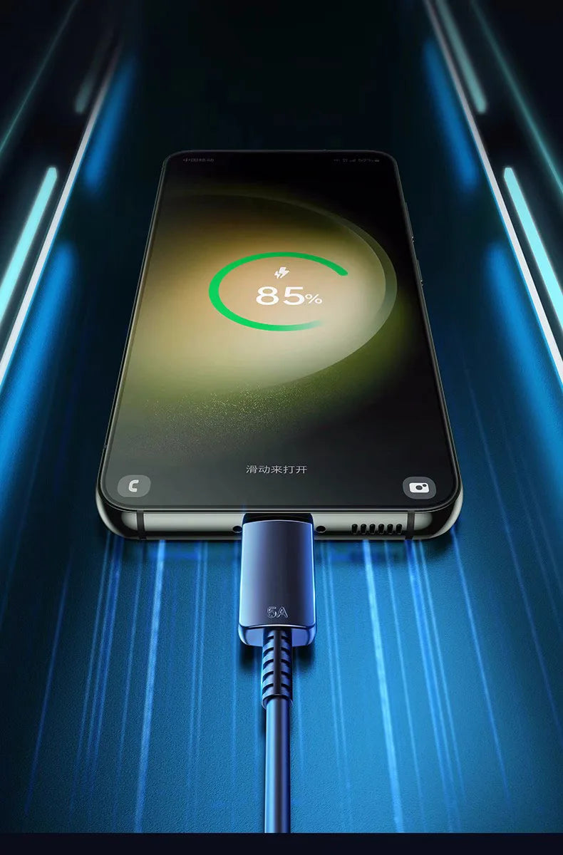 NNBILI 45W PD Fast Charging USB-C to USB-C Cable — Compatible with Samsung Galaxy S24/S23 Ultra/S22/S21/S20, Note20, A54/A53