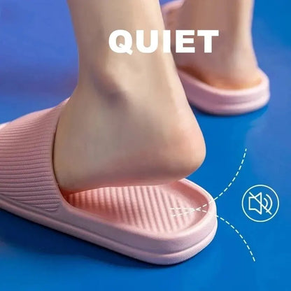 Unisex Soft Sole Massage Shower Slippers – Waterproof Non-Slip Bathroom & Home Comfort Slides for Couples