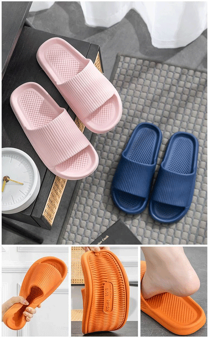 Soft Sole Massage Shower Shoes – Waterproof Non-Slip Bathroom Slippers for Women & Men