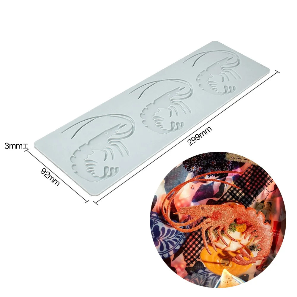 Various Leaves & Geometric Flower Silicone Cake Lace Mold — Cake Decorating Border Tool for Baking
