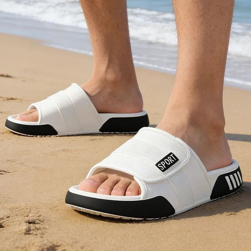 Men’s EVA Sports Slippers - Soft Bottom Summer Indoor Outdoor Casual Sandals Size 40-47