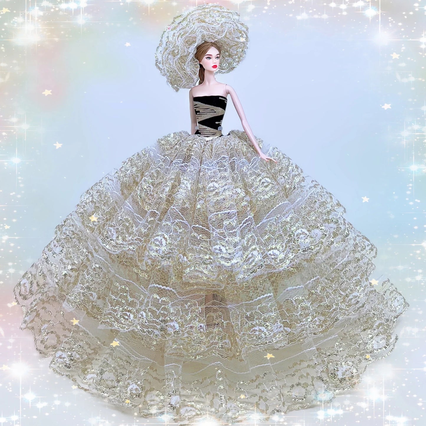 Barbie & 30cm BJD Doll Clothes — Princess, Wedding & Long Gown Dress Accessories for Doll Houses