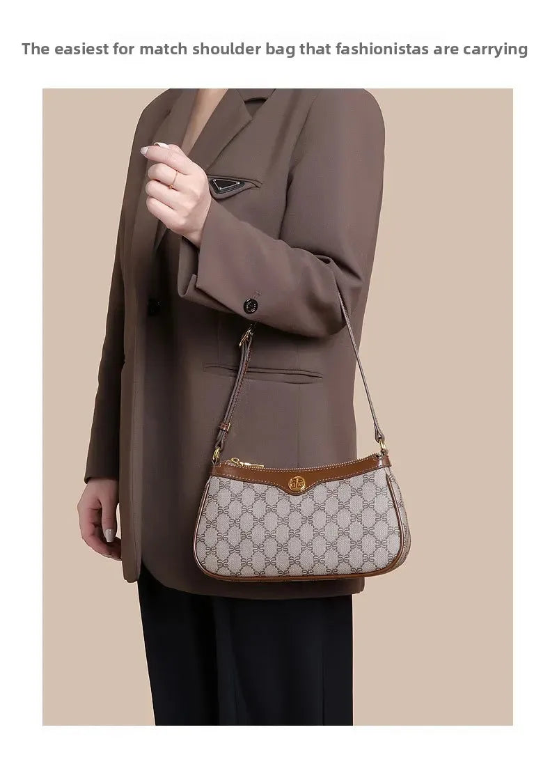 Trendy Floral Women’s Shoulder Bag – Small Square PVC Crossbody Bag for Commuting & Hip Hop Style