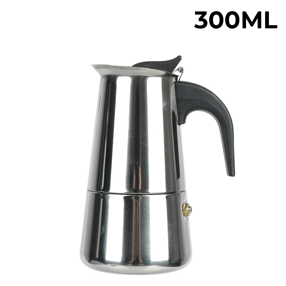Mocha Coffee Pot - Aluminum Octagonal Stovetop Coffee & Tea Maker