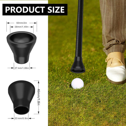 2PCS Golf Ball Retriever – Quick-Install Picker Upper Tool, Durable Grabber for Putter Handle