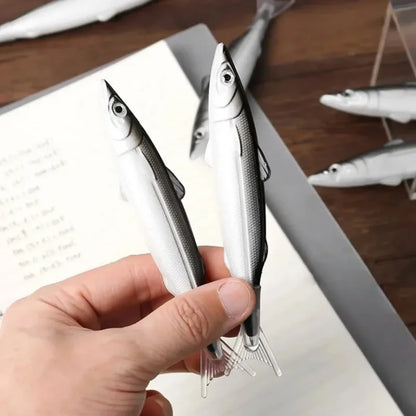 Cute Ocean Fish Ballpoint Pen - 0.5mm Kawaii Gel Pen for School & Office