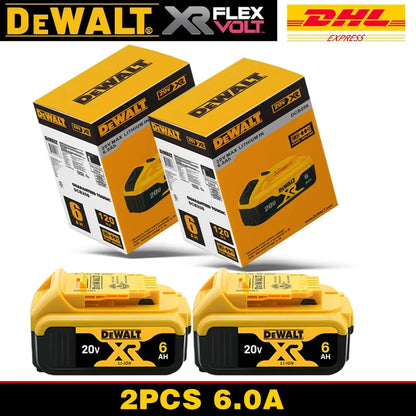 100% Original DEWALT 20V Battery – Compatible with DCB606, DCB205, DCB206, DCBGene, DCB200 MAX, 6AH & 9AH