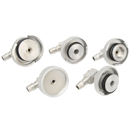 Master Cylinder Brake Bleeder Adapter Set — Aluminum Alloy, High-Accuracy Portable Tool for Automobiles