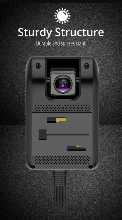 Jimi JC400P 4G Car Camera – 1080P Dual Cameras, GPS Tracking, Wifi Hotspot, Live Stream, DVR Dash Cam with Free App